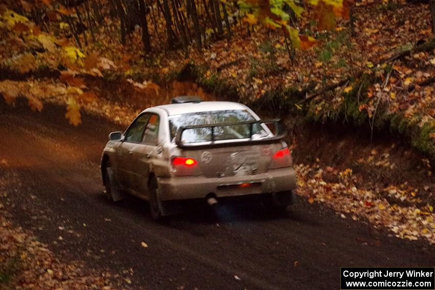 Pete Schaefer / Kevin Dobrowolski Subaru Impreza 2.5i on SS15, Mount Marquette.