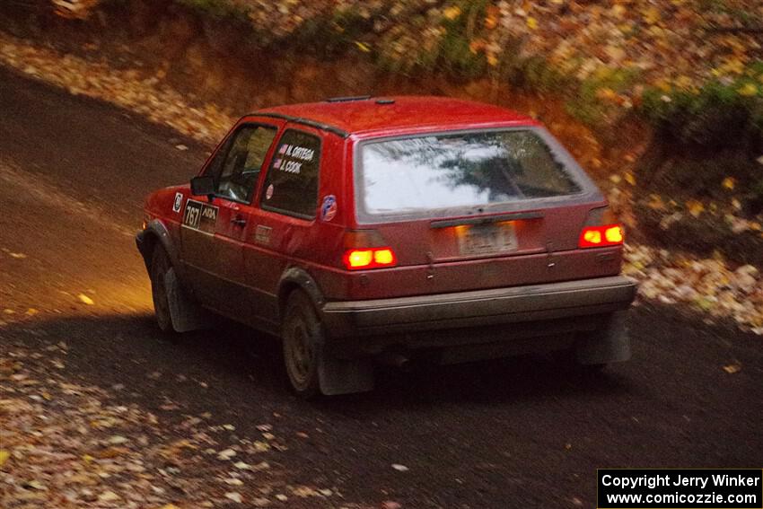 Nino Ortega / Jason Cook VW GTI on SS15, Mount Marquette.