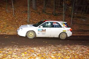 Ivo Draganov / Vladimir Yanev Subaru WRX Wagon on SS15, Mount Marquette.