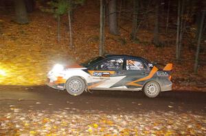 Tim Whitteridge / Ryan Dunham Mitsubishi Lancer Evo VIII on SS15, Mount Marquette.