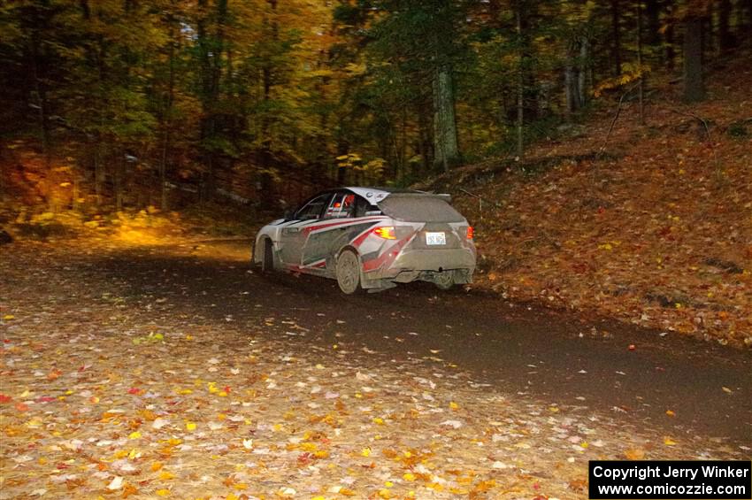 Grzegorz Bugaj / Ela Dziubanski Subaru WRX STi on SS15, Mount Marquette.