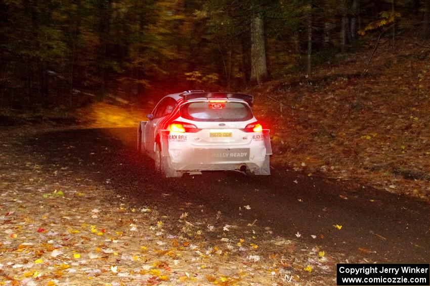 Tom Williams / Ross Whittock Ford Fiesta Rally2 on SS15, Mount Marquette.