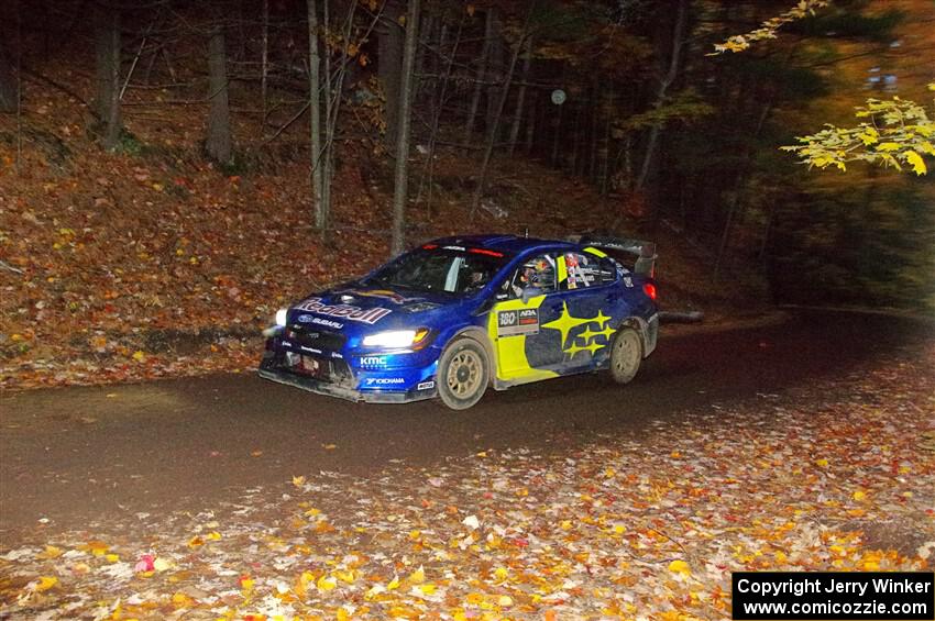 Brandon Semenuk / Keaton Williams Subaru WRX STi on SS15, Mount Marquette.