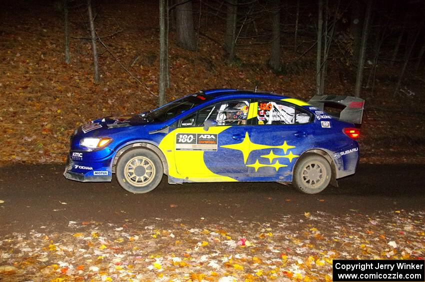 Brandon Semenuk / Keaton Williams Subaru WRX STi on SS15, Mount Marquette.