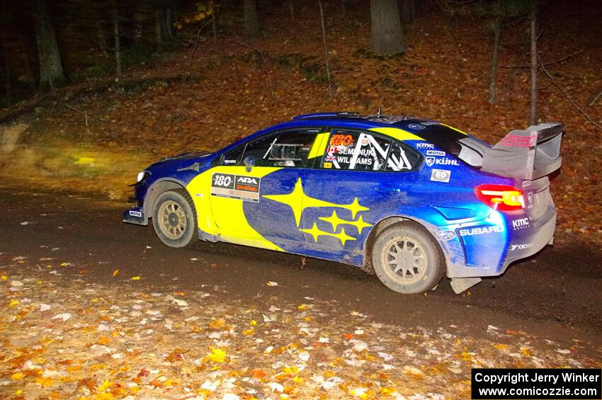 Brandon Semenuk / Keaton Williams Subaru WRX STi on SS15, Mount Marquette.