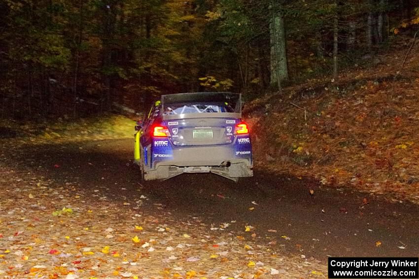 Brandon Semenuk / Keaton Williams Subaru WRX STi on SS15, Mount Marquette.