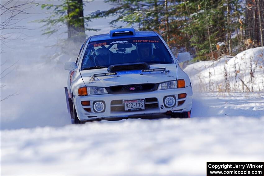 Tyler Matalas / Dustin Sharkozy Subaru Impreza LX on SS1.