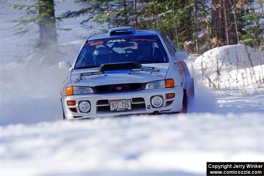 Tyler Matalas / Dustin Sharkozy Subaru Impreza LX on SS1.