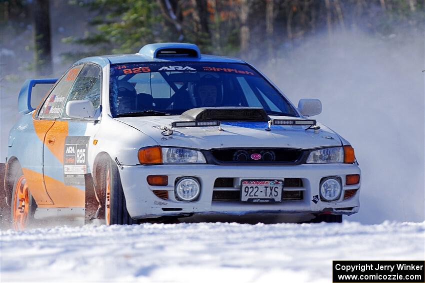 Tyler Matalas / Dustin Sharkozy Subaru Impreza LX on SS1.