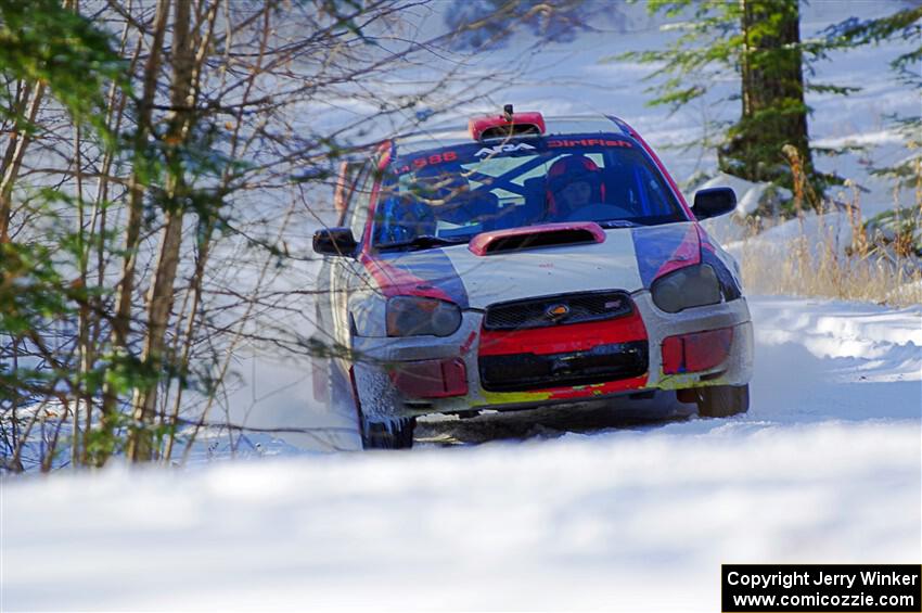 Gabe Jacobsohn / R.J. Kassel Subaru WRX STi on SS1.