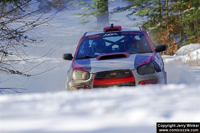 Gabe Jacobsohn / R.J. Kassel Subaru WRX STi on SS1.