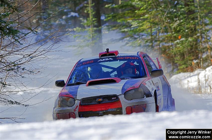 Gabe Jacobsohn / R.J. Kassel Subaru WRX STi on SS1.