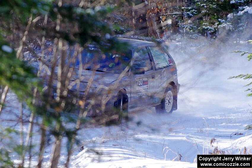 Nick Lyle / Kevin Dobrowolski Honda Civic Si on SS1.