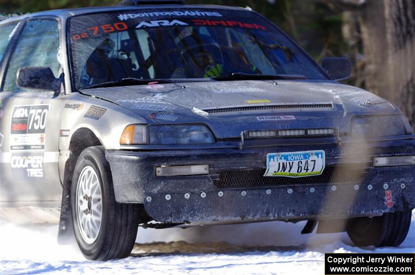 Nick Lyle / Kevin Dobrowolski Honda Civic Si on SS1.