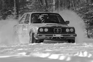 Levi Johnson / Josh Nykanen BMW 325e on SS1.