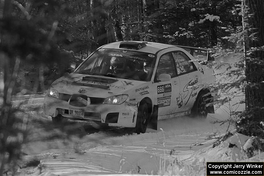 Pete Schaefer / Zack Goldstein Subaru Impreza 2.5i on SS1.