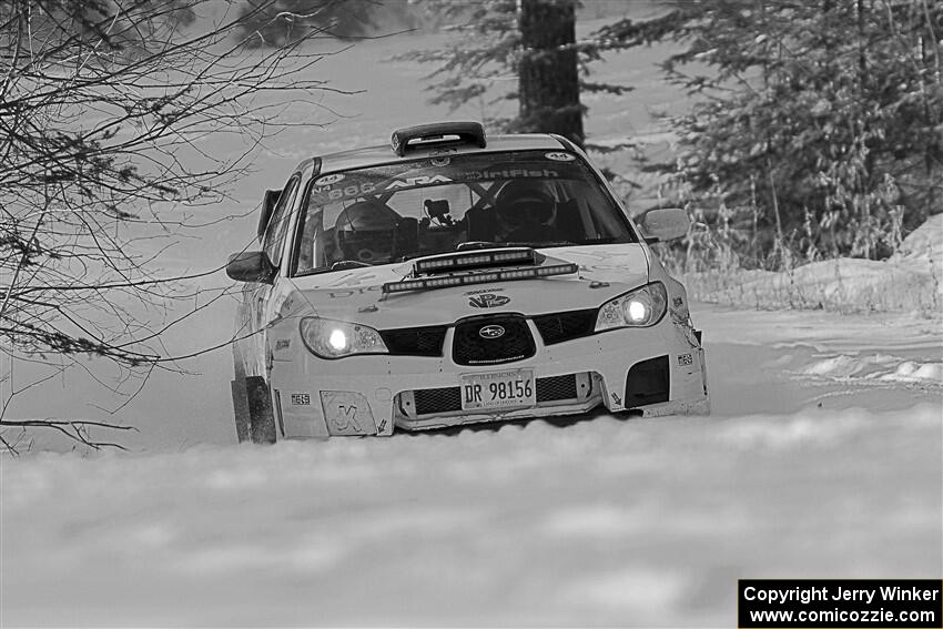 Pete Schaefer / Zack Goldstein Subaru Impreza 2.5i on SS1.