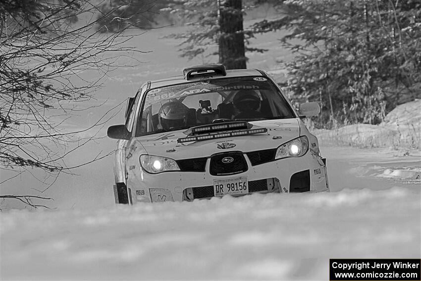 Pete Schaefer / Zack Goldstein Subaru Impreza 2.5i on SS1.