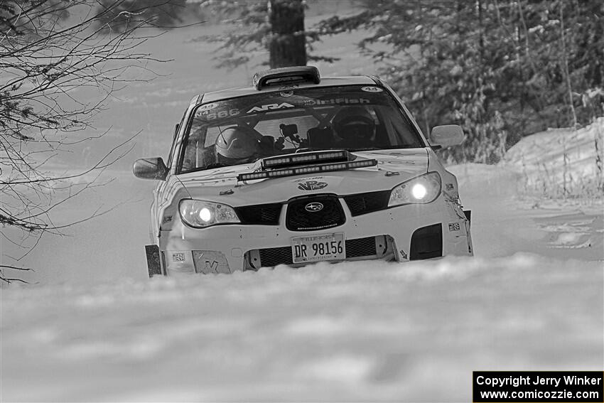 Pete Schaefer / Zack Goldstein Subaru Impreza 2.5i on SS1.