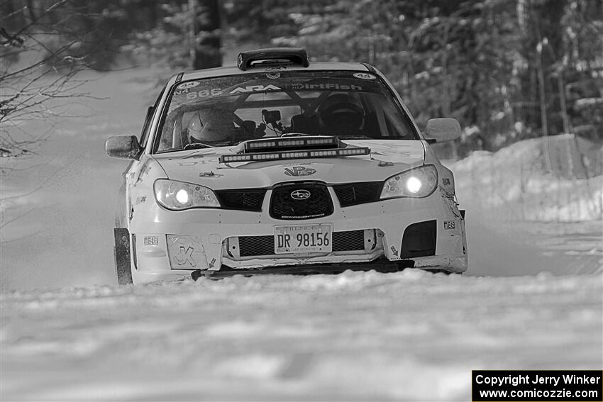 Pete Schaefer / Zack Goldstein Subaru Impreza 2.5i on SS1.