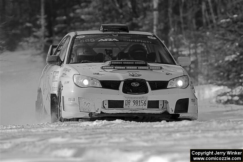 Pete Schaefer / Zack Goldstein Subaru Impreza 2.5i on SS1.