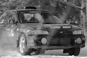 Jacob Kohler / Bill Codere Subaru Impreza on SS1.