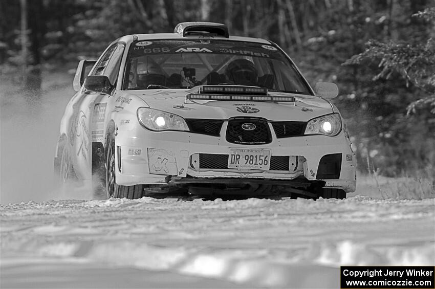 Pete Schaefer / Zack Goldstein Subaru Impreza 2.5i on SS1.