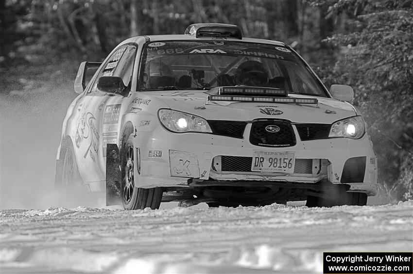 Pete Schaefer / Zack Goldstein Subaru Impreza 2.5i on SS1.