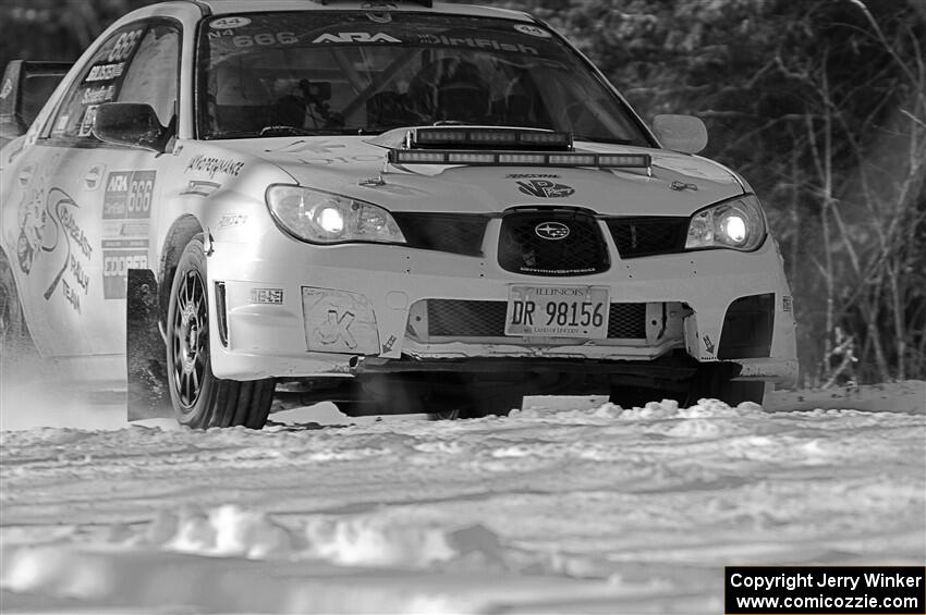 Pete Schaefer / Zack Goldstein Subaru Impreza 2.5i on SS1.