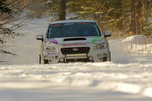 Jamey Randall / Geoff Youngdahl Subaru WRX on SS1.