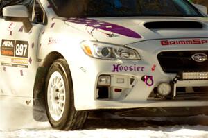 Jamey Randall / Geoff Youngdahl Subaru WRX on SS1.