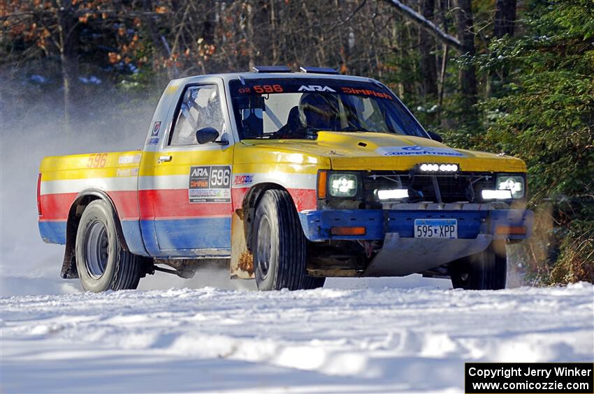 Scott Parrott / John Hicks Chevy S-10 on SS1.