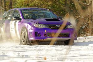 Silas Himes / Charlotte Himes Subaru WRX STi on SS1.