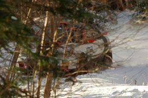 Jason Cook / Maggie Tu Subaru WRX on SS1.