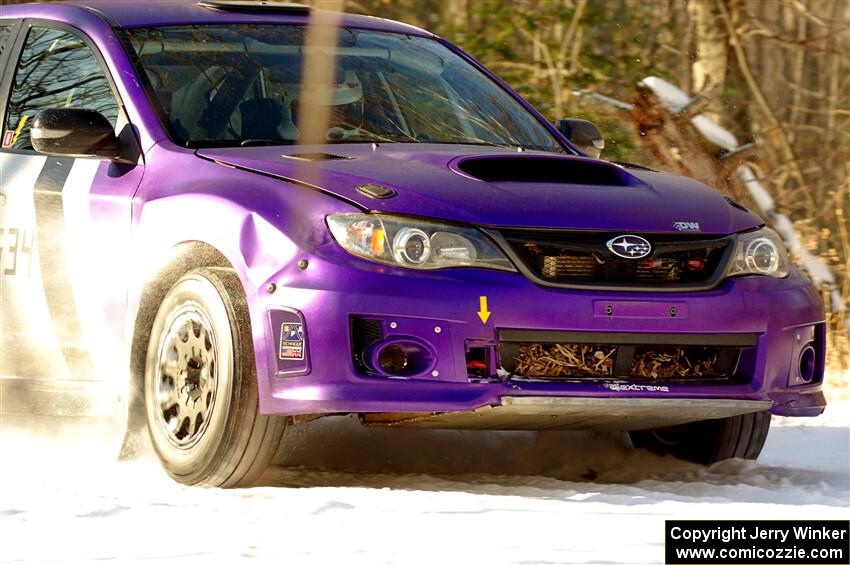 Silas Himes / Charlotte Himes Subaru WRX STi on SS1.