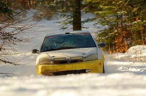 Drake Willis / Shelby Sangren Ford Focus on SS1.