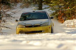 Drake Willis / Shelby Sangren Ford Focus on SS1.