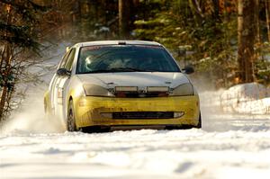 Drake Willis / Shelby Sangren Ford Focus on SS1.