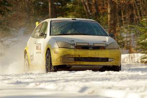 Drake Willis / Shelby Sangren Ford Focus on SS1.