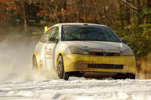 Drake Willis / Shelby Sangren Ford Focus on SS1.