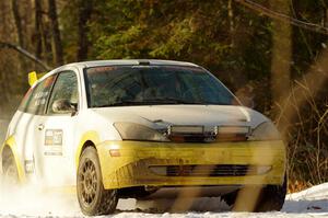 Drake Willis / Shelby Sangren Ford Focus on SS1.