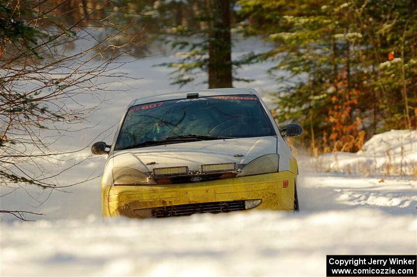 Drake Willis / Shelby Sangren Ford Focus on SS1.