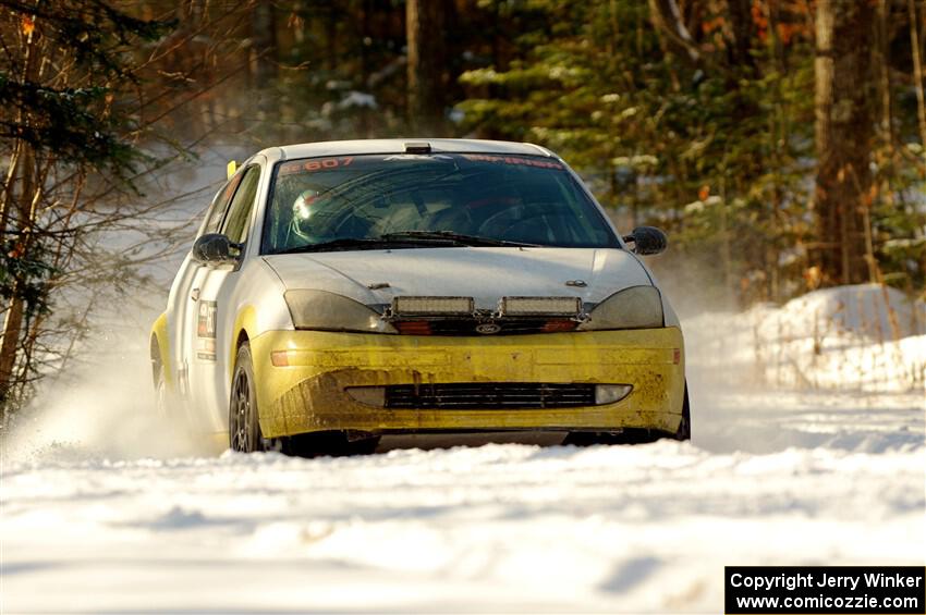 Drake Willis / Shelby Sangren Ford Focus on SS1.