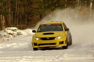 Scott Putnam / Alex Wong Subaru WRX STi on SS2.