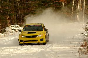 Scott Putnam / Alex Wong Subaru WRX STi on SS2.