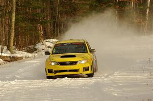 Scott Putnam / Alex Wong Subaru WRX STi on SS2.