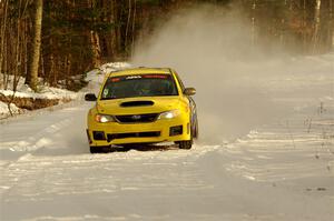 Scott Putnam / Alex Wong Subaru WRX STi on SS2.