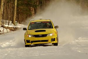 Scott Putnam / Alex Wong Subaru WRX STi on SS2.