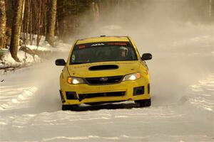 Scott Putnam / Alex Wong Subaru WRX STi on SS2.