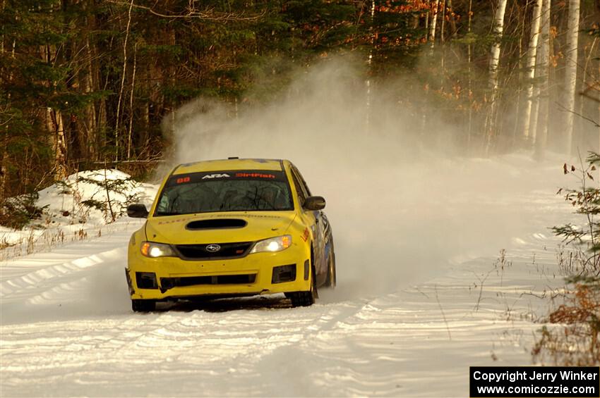 Scott Putnam / Alex Wong Subaru WRX STi on SS2.